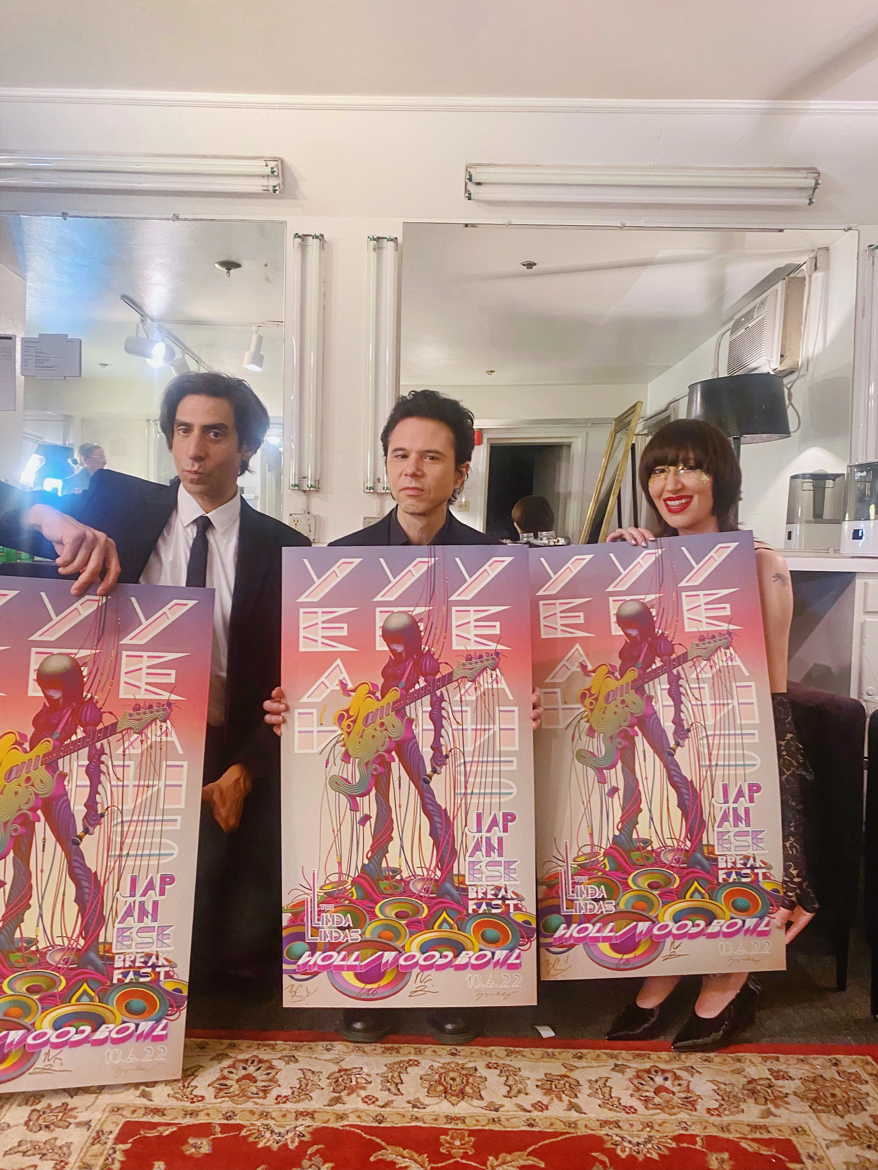 Yeah Yeah Yeahs Hollywood Bowl Poster - Signed - Image 3